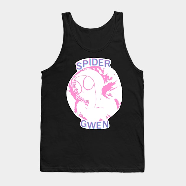 spider-gwen sticker Tank Top by RGomez